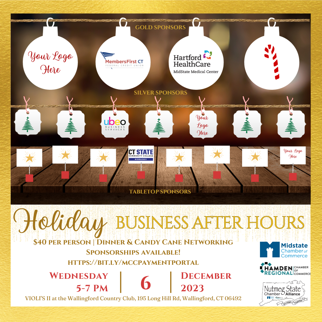 Holiday Business After Hours Graphic