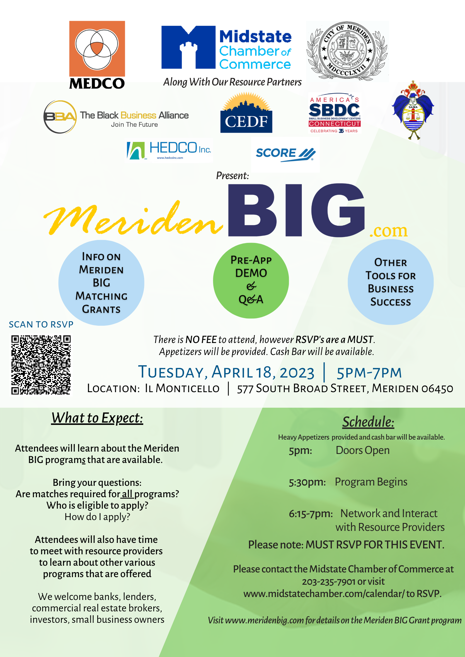 Meriden BIG Program Information Session