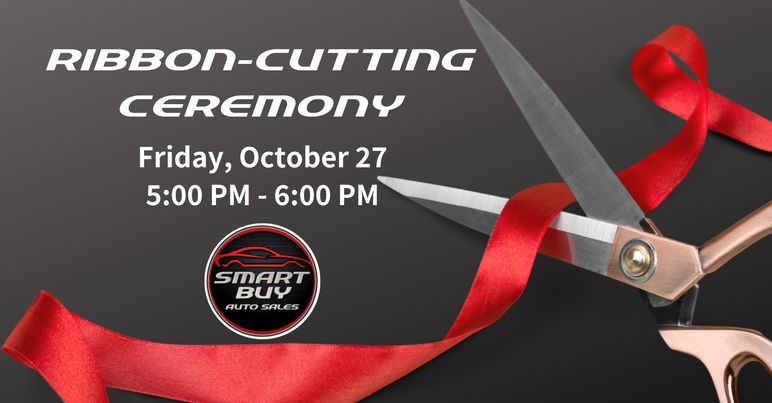 smart buy auto ribbon cutting